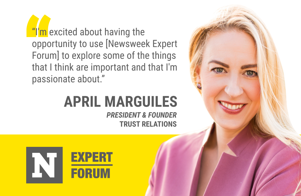 Through Newsweek Expert Forum, April Margulies Explores Her Voice As a Thought Leader