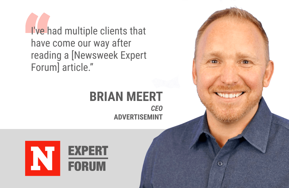 Brian Meert Lands New Business Through Newsweek Expert Forum Content
