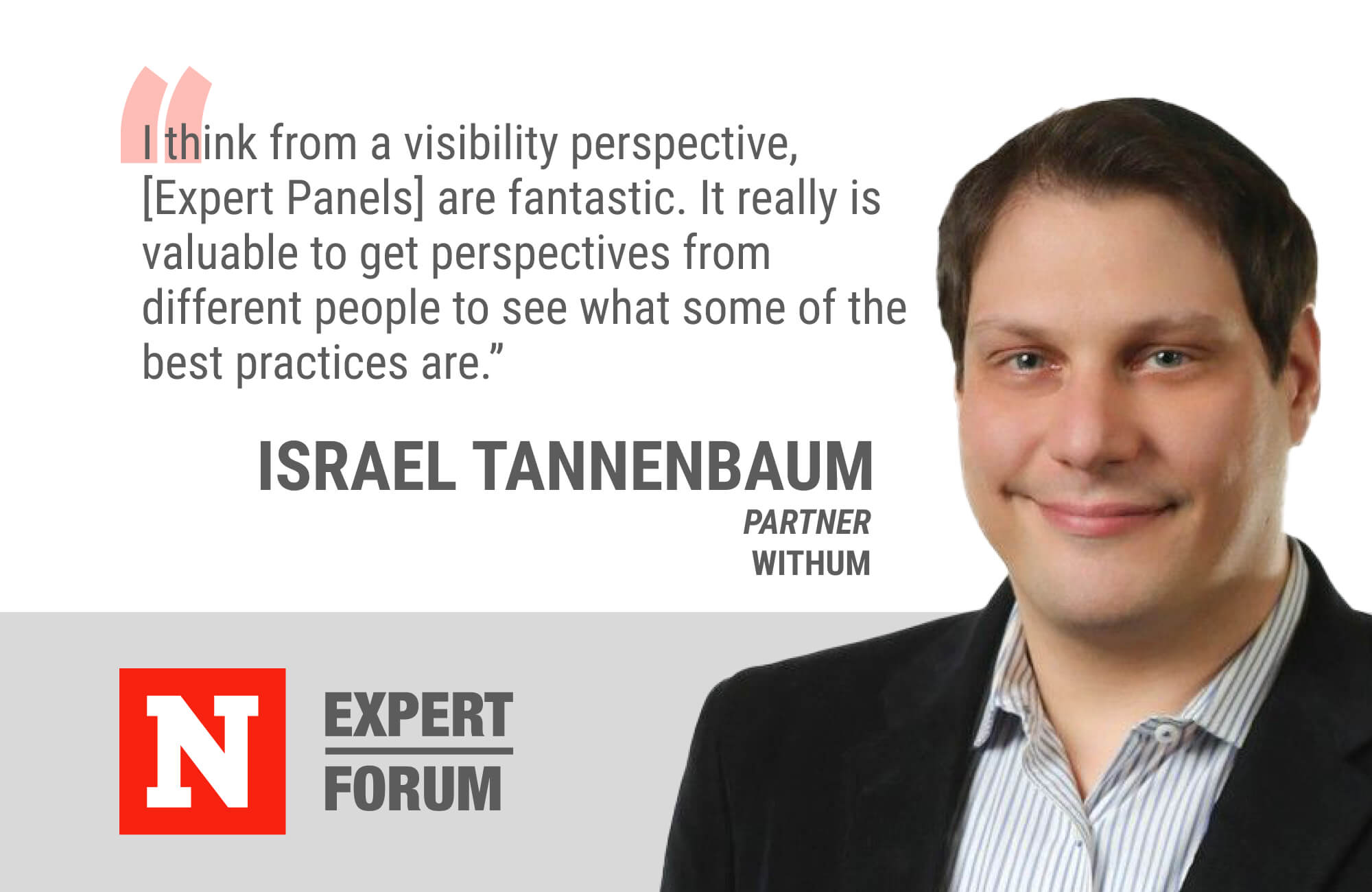 Newsweek Expert Forum member Israel Tannenbaum