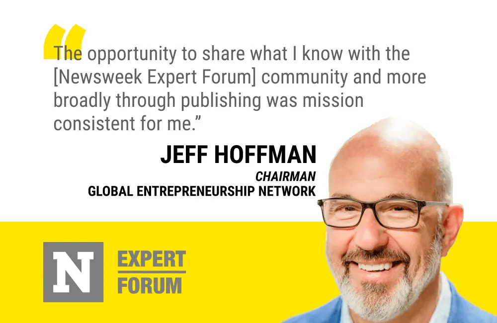 Jeff Hoffman Will Share Innovation Expertise With Newsweek Expert Forum
